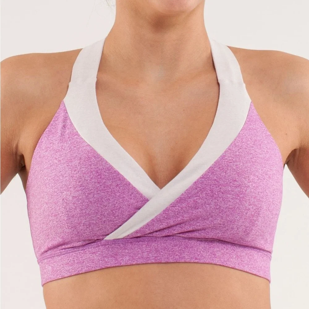 3X$25‼️ Lululemon Deep Breath Bra Size 8 - Picture 1 of 5